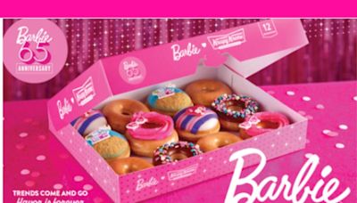 NJ Krispy Kremes celebrate Barbie with four new doughnuts