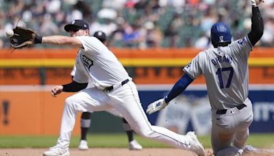 Gio Urshela hits 2-run homer, Tigers score 7 runs in 2 innings to stun Dodgers 11-9