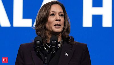 Kamala Harris says she is the 'underdog,' trades barbs with Donald Trump from afar - The Economic Times