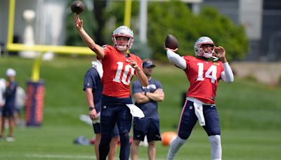 Patriots offense looks sloppy, QB play inconsistent on Day 6