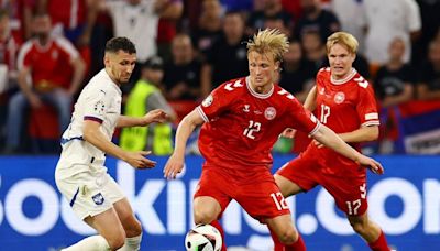 Definición de infarto: Dinamarca empata con Serbia y avanza a octavos de la Eurocopa por coeficiente UEFA - La Tercera