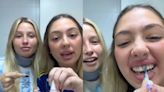 El peligroso reto de TikTok viral: pintarse los dientes con esmalte de uñas