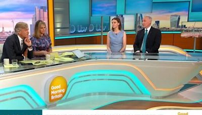 Shock as Richard Madeley snaps 'you idiot' at Good Morning Britain guest