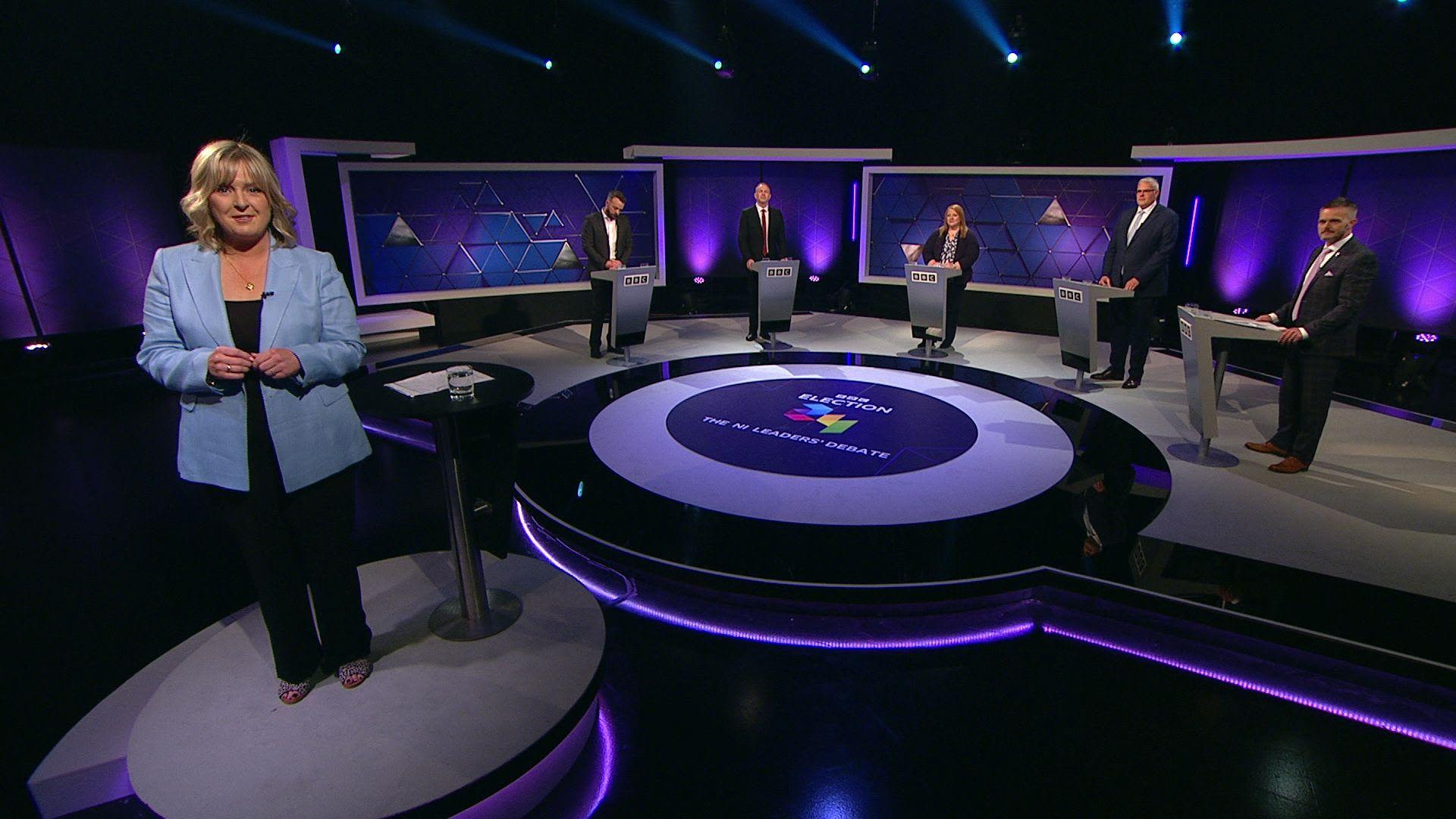 Politicians clash in general election TV debate