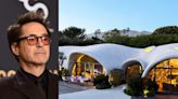 Luxo inovador por R$ 76 mi: Veja passo a passo como ficou pronta 'casa inflável' de Robert Downey Jr em Malibu