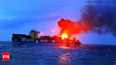 Day 3: Fire continues aboard container Maersk Frankfurt | Goa News - Times of India
