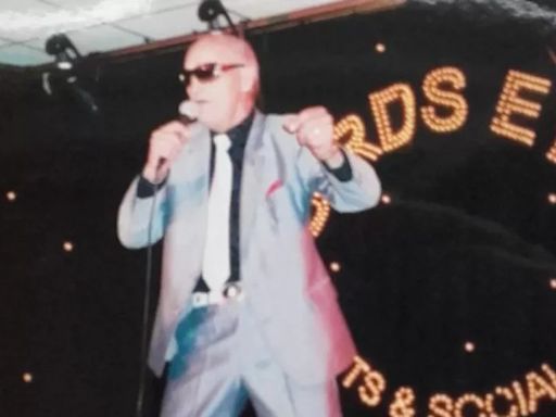 Tributes to 'local hero' singer who performed for thousands of people for most of his life until the day before his passing