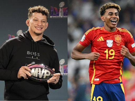 Patrick Mahomes se rinde ante Lamine Yamal por su golazo en la Eurocopa 2024