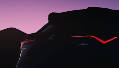 2025 Acura ADX Teaser Photos Preview an Upscale Honda HR-V