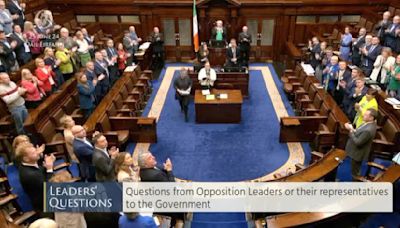 Standing ovation in Dáil for Natasha O’Brien for bravery in ‘speaking up’