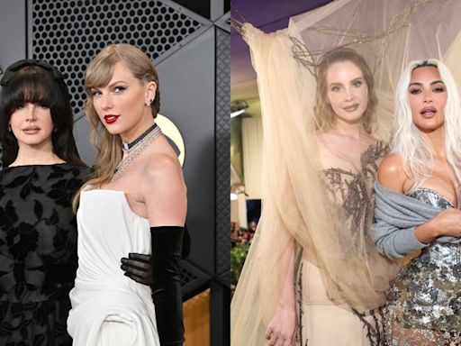 Fãs de Taylor Swift criticam Lana Del Rey após encontro com Kim Kardashian no Met Gala