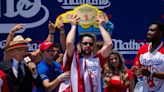 Patrick Bertoletti won the Nathan's Hot Dog Eating Contest with a 58, and Miki Sudo set a new women's division record with a 51.