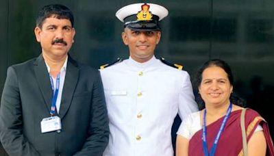 K.R. Pet industrialist's son is now an Indian Navy Lieutenant - Star of Mysore
