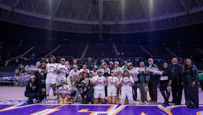 The Norfolk State Lady Spartans Win Back-To-Back MEAC Women's Basketball Tournament Titles Over The Howard Lady Bison