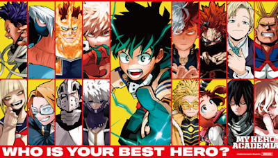 My Hero Academia Launches First Global Popularity Poll