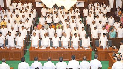 T.N. Legislative Assembly pays homage to victims of Kallakurichi hooch tragedy, Kuwait fire