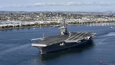 US Aircraft Carrier in Middle East Heads Home