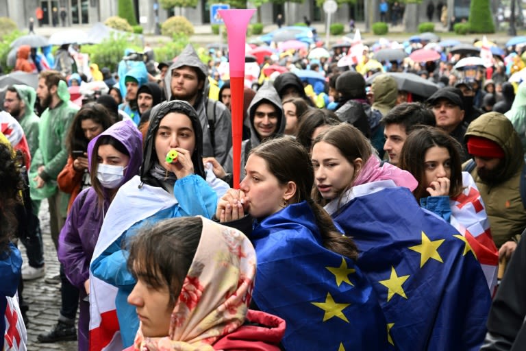 Georgia passes 'foreign influence' bill despite protests
