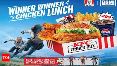 KFC, Krafton partner to offer BGMI fans ‘Winner Winner Chicken Lunch’ - Times of India