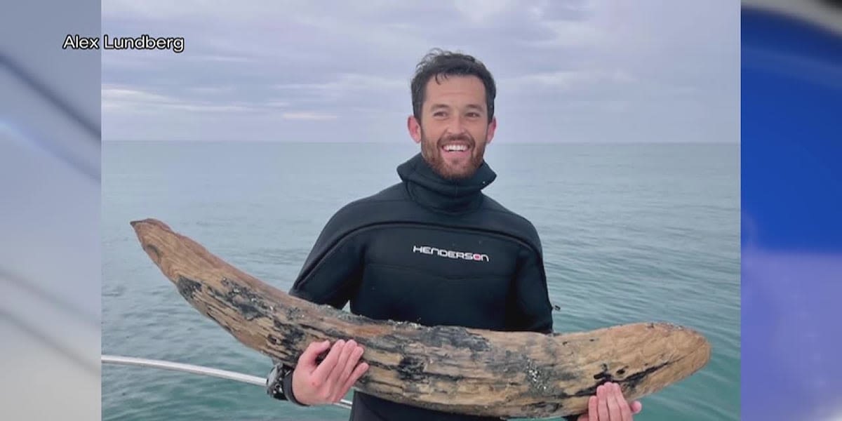 Scuba diver discovers 4-foot prehistoric mastodon tusk: ‘Absolutely surreal’