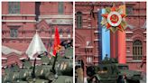 Photos show how Putin massively scaled back his Victory Day celebrations compared to the ostentatious military displays of previous years