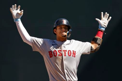 Perseverance pays off for Vaughn Grissom with first hit as Red Sox second baseman - The Boston Globe