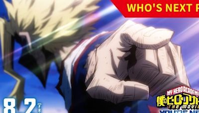 My Hero Academia: You're Next Film's Trailer Highlights Action Scenes