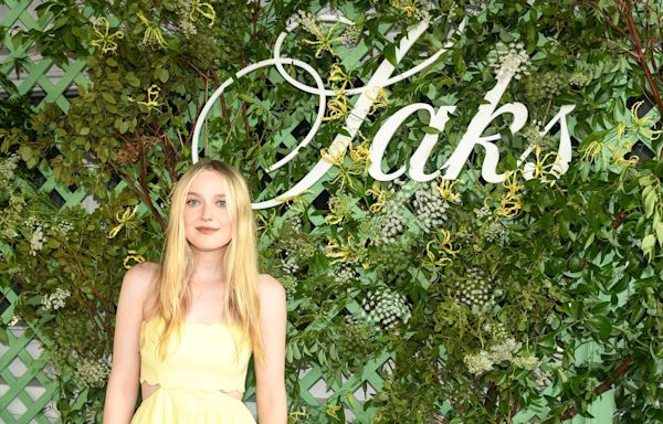 Dakota Fanning Hosts a Summer Soirée with Saks