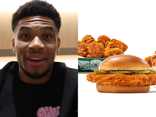 Giannis Antetokounmpo Shares Big Wingstop News: 'It's Getting Spicy!'