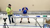 Idaho man uses his nose to inflate balloons for world record