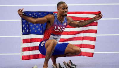 Olympics track highlights: Quincy Hall wins gold in 400, Noah Lyles to 200 final