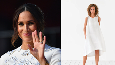 Meghan Markle loves this linen dress that shopper say they get 'so many compliments' on — it's on sale for $115 until tonight