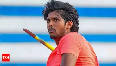 Olympic dreams in jeopardy as Indian javelin star DP Manu provisionally suspended due to suspected anti-doping rule violation | Paris Olympics 2024 News - Times of India