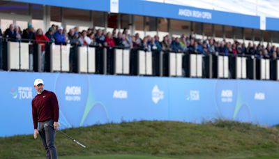 Rory McIlroy returns to home soil for Amgen Irish Open, sits two back after first round