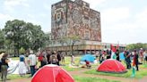 Estudiantes de la UNAM levantan campamento proPalestina