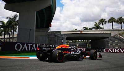 Checo Pérez arrancará tercero en la sprint de Miami