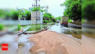 Shela residents struggle with flood of sewage | Ahmedabad News - Times of India