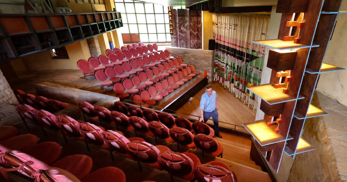 Photos: Frank Lloyd Wright's Hillside Theatre at Taliesin