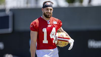 49ers place rookie receiver Pearsall on non-football injury list