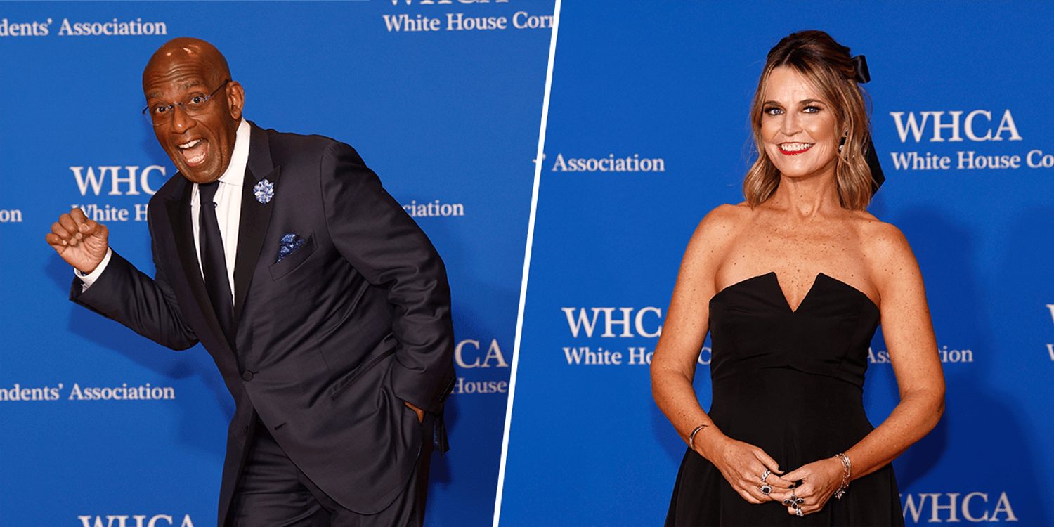 TODAY takes over the red carpet at the White House Correspondents’ dinner