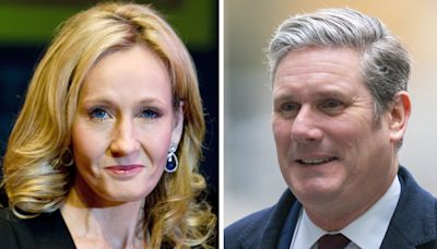 JK Rowling accuses Labour of ‘abandoning’ women over transgender rights