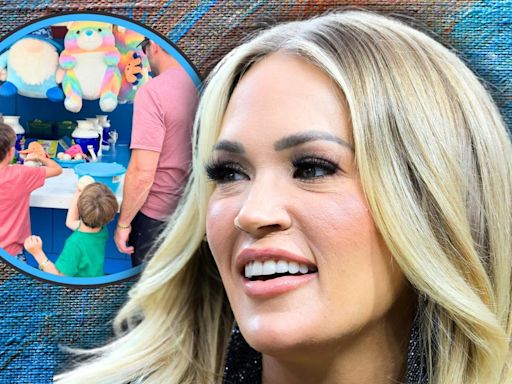 Carrie Underwood Shares Rare Family Vacation Photos With Fans