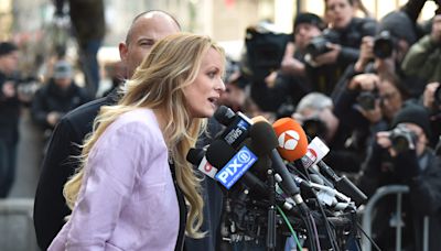 Stormy Daniels, porn actress at center of Trump trial, reacts after historic conviction