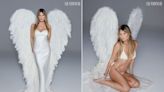 Heidi Klum Slips Back Into Her Victoria's Secret Angel Wings for Sexy “Glamour” Germany Shoot: 'Still Fit'