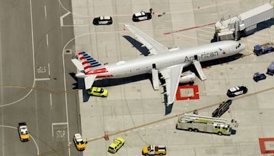 American Airlines plane cabin catches fire, 3 injured at San Francisco Airport, fire department says