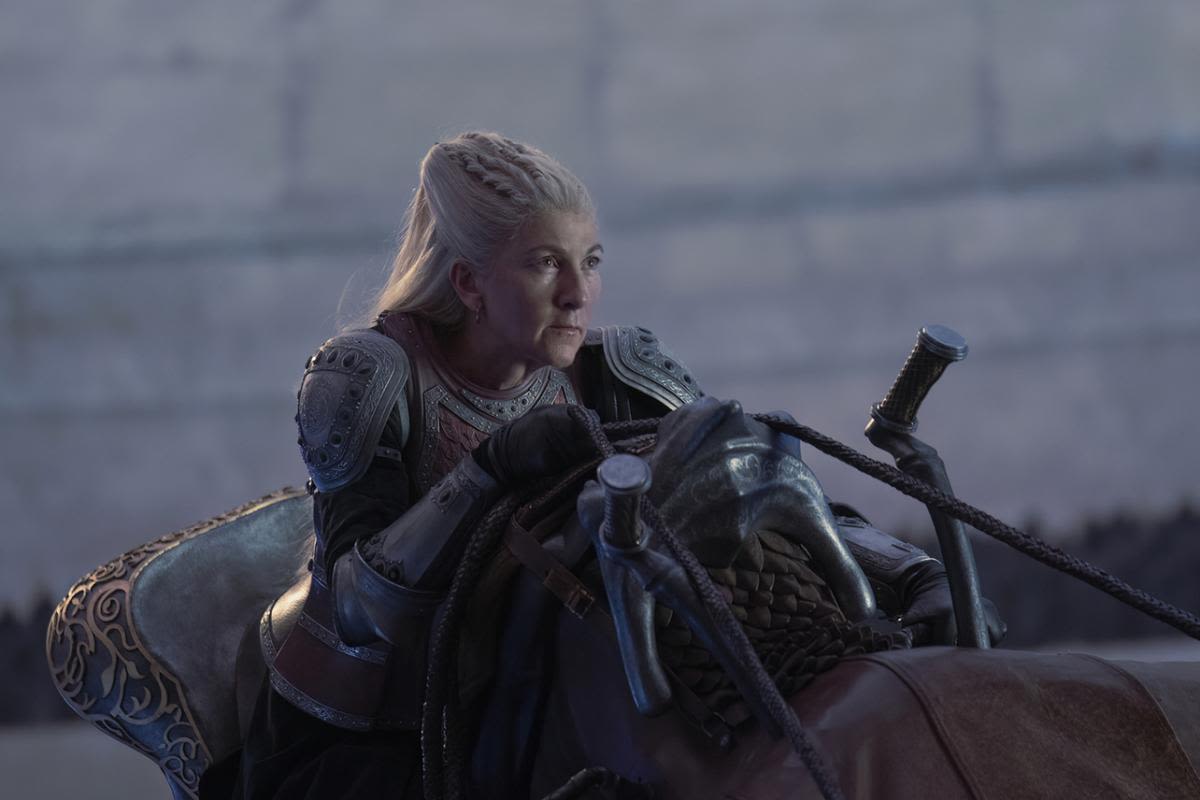 How does Rhaenys die in 'House of the Dragon' season 2 episode 4? Eve Best explains what happened to the Targaryen’s iconic whip from the book