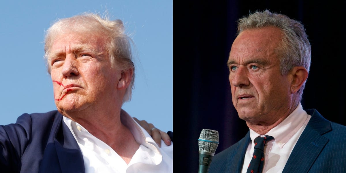 Trump says would-be assassin's bullet felt like the 'world's largest mosquito' in leaked call with RFK Jr.