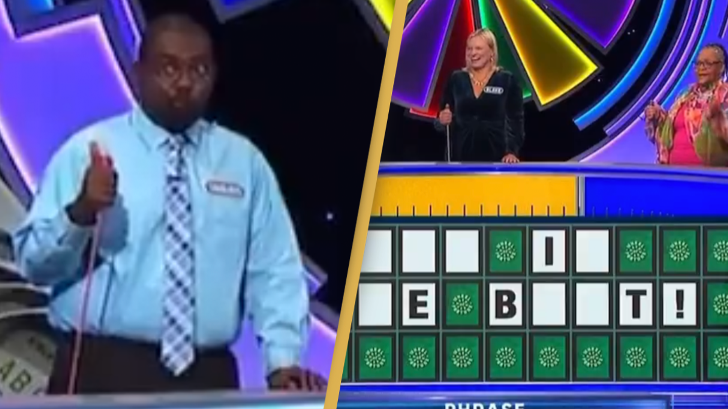 Man gives incredibly awkward wrong answer on Wheel of Fortune leaving everyone on set stunned