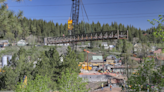 Bridge installed connecting West River to Truckee Springs