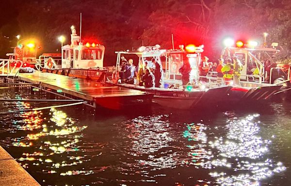 2 swimmers missing after jumping off boat into Candlewood Lake